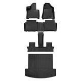 SMARTLINER 4 Rows Custom Fit Floor Liners Compatible with 2024 - 2025 Hyundai Santa Fe 6 Passenger and 7 Passenger (Hybrid) SA0742/B0751/C0742/D0742 - view 2