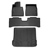 SMARTLINER 3 Rows Custom Fit Floor Liners Compatible with 2023 - 2025 Mercedes-Benz EQE SUV (Electric) SA0704/B0704/D0704 - view 2