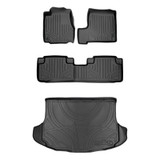 SMARTLINER 3 Rows Custom Fit Floor Liners Compatible with 2007 - 2011 Honda CR-V (Gasoline) SA0021/B0021/D0014 - view 2