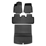SMARTLINER 3 Rows Custom Fit Floor Liners Compatible with 2020 - 2025 Tesla Model Y 7 Passenger (Electric) SA0529/B0529/D0715 - view 2