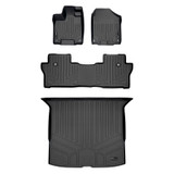 SMARTLINER 3 Rows Custom Fit Floor Liners Compatible with 2019 - 2025 Honda Passport (Gasoline) SA0422/B0422/D0422 - view 2