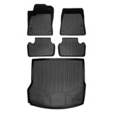 SMARTLINER 3 Rows Custom Fit Floor Liners Compatible with 2020 - 2025 Polestar 2 Sedan (Electric) SA0712/B0712/D0712 - view 2