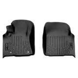 SMARTLINER 1st Row Custom Fit Floor Liners Compatible with 2015 - 2018 Toyota Hilux Revo (Gasoline) SA0174 - view 2