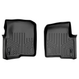 SMARTLINER 1st Row Custom Fit Floor Liners Compatible with 2004 - 2008 Ford F-150 Regular Cab (Gasoline | Not for 4x4 Shifters | Fits Bucket & Bench | No Over The Hump Coverage) SA0175 - view 2