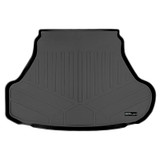 SMARTLINER Cargo Custom Fit Floor Liners Compatible with 2014 - 2015 Infiniti Q50 (Gasoline | Fits Models With Spare Tire)