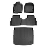 SMARTLINER 3 Rows Custom Fit Floor Liners Compatible with 2017 - 2022 Honda CR-V (Gasoline | Cargo Liner in Upper Position With Side Pockets | Not for Touring Trim) SA0250/B0250/D0385 - view 2