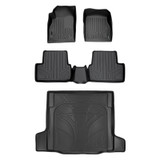 SMARTLINER 3 Rows Custom Fit Floor Liners Compatible with 2011 - 2015 Chevrolet Cruze (Gasoline | Fits Automatic Transmission | Cargo liner Does not fit Diesel Models) SA0098/B0098/D0111 - view 2