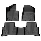 SMARTLINER 2 Rows Custom Fit Floor Liners Compatible with 2019 - 2021 Hyundai Tucson (Gasoline | Without Hook Retentions on 2nd row) SA0244/B0536 - view 2