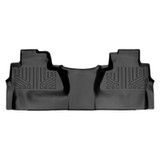 SMARTLINER 2nd Row Custom Fit Floor Liners Compatible with 2014 - 2018 Chevrolet Silverado 1500 Crew Cab (Gasoline | Carpet | 2nd Row Half floor Coverage ) SB0382 - view 2