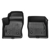 SMARTLINER 1st Row Custom Fit Floor Liners Compatible with 2018 - 2020 Ford Transit Connect Cargo Van and Passenger Van and Standard Wheel Base and Long Wheel Base (Gasoline | Vinyl | Fits w/o secondary footrest | Fits With or w/o Retention ) SA0749 - view 2