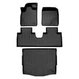 SMARTLINER 3 Rows Custom Fit Floor Liners Compatible with 2021 - 2025 Ford Mustang Mach-E (Electric) SA0541/B0541/D0541 - view 2