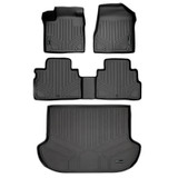 SMARTLINER 3 Rows Custom Fit Floor Liners Compatible with 2015 - 2018 Nissan Murano (Gasoline) SA0173/B0173/D0173 - view 2