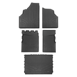 SMARTLINER 3 Rows Custom Fit UTV Floor Mats Compatible with 2016 - 2025 Can-Am Defender 6 Seater (Gasoline | Fits all trims)