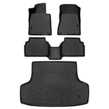 SMARTLINER 3 Rows Custom Fit Floor Liners Compatible with 2024 - 2025 Hyundai Sonata (Gasoline | Fits AWD ) SA0491/B0745/D0745 - view 2
