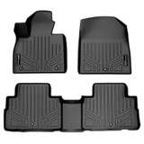 SMARTLINER 2 Rows Custom Fit Floor Liners Compatible with 2020 - 2025 Hyundai Palisade 8 Passenger (Gasoline | 2nd row fits with bench seats) SA0472/B0472 - view 2
