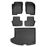 SMARTLINER 3 Rows Custom Fit Floor Liners Compatible with 2017 - 2017 Jeep Patriot (Gasoline | Only for 2017 1st Row Dual Hooks) SA0353/B0263/D0263 - view 2