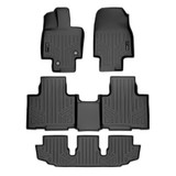 SMARTLINER 3 Rows Custom Fit Floor Liners Compatible with 2020 - 2025 Toyota Highlander (Hybrid) SA0500/B0522/C0500 - view 2
