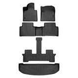 SMARTLINER 4 Rows Custom Fit Floor Liners Compatible with 2021 - 2025 Kia Sorento 6 Passenger (Gasoline | 2nd Row Bucket Seats) SA0547/B0608/C0548/E0547 - view 2