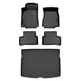 SMARTLINER 3 Rows Custom Fit Floor Liners Compatible with 2021 - 2025 Mercedes-Benz AMG GLA 35 SUV (Gasoline) SA0533/B0533/D0533 - view 2