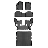 SMARTLINER 4 Rows Custom Fit Floor Liners Compatible with 2019 - 2024 Infiniti QX80 7 Passenger (Gasoline) SA0504/B0504/C0242/D0242 - view 2