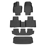 SMARTLINER 4 Rows Custom Fit Floor Liners Compatible with 2020 - 2025 Toyota Highlander (Gasoline | Cargo liner fits With Subwoofer) SA0500/B0500/C0500/E0515 - view 2