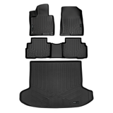 SMARTLINER 3 Rows Custom Fit Floor Liners Compatible with 2023 - 2025 Kia Sportage (Hybrid | Fits all trims | Cargo Fits with or without Subwoofer ) SA0603/B0603/D0769 - view 2