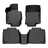 SMARTLINER 2 Rows Custom Fit Floor Liners Compatible with 2020 - 2020 Mercedes-Benz AMG GLS 63 7 Passenger and SUV (Gasoline | with 2nd row Executive Seat Package) SA0471/B0498 - view 2