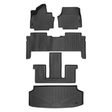 SMARTLINER 4 Rows Custom Fit Floor Liners Compatible with 2024 - 2025 Kia EV9 6 Passenger (Electric | 2nd Row Bucket Seats)