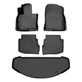 SMARTLINER 3 Rows Custom Fit Floor Liners Compatible with 2016 - 2023 Mazda CX9 6 Passenger (Gasoline | 2nd Row Bucket Seats w/o Center Console) SA0257/B0523/E0257 - view 2