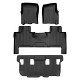 SMARTLINER 3 Rows Custom Fit Floor Liners Compatible with 2011 - 2017 Ford Expedition 8 Passenger (Gasoline | Trimline for 2nd Row Seat Positioning) SA0183/B0183/C0183 - view 2