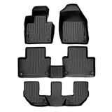 SMARTLINER 3 Rows Custom Fit Floor Liners Compatible with 2016 - 2020 Volvo XC90 (Plug-in Hybrid) SA0223/B0611/C0223 - view 2