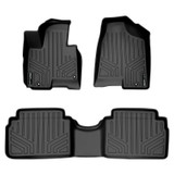 SMARTLINER 2 Rows Custom Fit Floor Liners Compatible with 2014 - 2015 Hyundai Tucson (Gasoline)