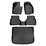 SMARTLINER 3 Rows Custom Fit Floor Liners Compatible with 2009 - 2017 Volkswagen Tiguan (Gasoline) SA0280/B0280/D0280 - view 2