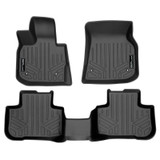 SMARTLINER 2 Rows Custom Fit Floor Liners Compatible with 2020 - 2021 BMW X3 30e (Plug-in Hybrid) SA0484/B0484 - view 2