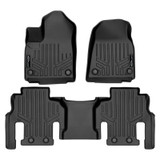 SMARTLINER 2 Rows Custom Fit Floor Liners Compatible with 2022 - 2025 Jeep Grand Wagoneer 7 Passenger (Gasoline) SA0573/B0589 - view 2