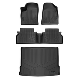 SMARTLINER 3 Rows Custom Fit Floor Liners Compatible with 2024 - 2025 Hyundai Kona (Electric | Cargo Fits in upper Position) SA0747/B0747/D0725 - view 2