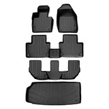 SMARTLINER 4 Rows Custom Fit Floor Liners Compatible with 2016 - 2020 Volvo XC90 (Plug-in Hybrid) SA0223/B0611/C0223/E0223 - view 2