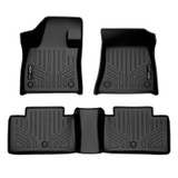 SMARTLINER 2 Rows Custom Fit Floor Liners Compatible with 2021 - 2025 Infiniti QX50 (Gasoline) SA0587/B0602 - view 2