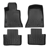 SMARTLINER 2 Rows Custom Fit Floor Liners Compatible with 2022 - 2025 Mercedes-Benz C-Class Sedan (Gasoline) SA0740/B0740 - view 2