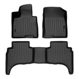 SMARTLINER 2 Rows Custom Fit Floor Liners Compatible with 2022 - 2025 Hyundai Santa Cruz (Gasoline) SA0555/B0565 - view 2