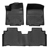 SMARTLINER 2 Rows Custom Fit Floor Liners Compatible with 2024 - 2025 Chevrolet Blazer EV (Electric)
