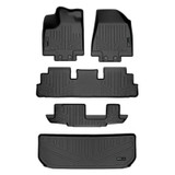 SMARTLINER 4 Rows Custom Fit Floor Liners Compatible with 2022 - 2025 Infiniti QX60 7 Passenger (Gasoline)