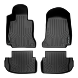 SMARTLINER 2 Rows Custom Fit Floor Liners Compatible with 2017 - 2023 Mercedes-Benz AMG C 43 Coupe (Gasoline) SA0165/B0713 - view 2
