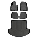 SMARTLINER 3 Rows Custom Fit Floor Liners Compatible with 2016 - 2023 Mazda CX9 6 Passenger (Gasoline | 2nd Row Bucket Seats w/o Center Console) SA0257/B0523/D0257 - view 2