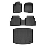 SMARTLINER 3 Rows Custom Fit Floor Liners Compatible with 2017 - 2022 Honda CR-V (Gasoline | Cargo Liner in Upper Position With Side Pockets | Not for Touring Trim) SA0250/B0250/D0386 - view 2