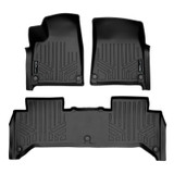 SMARTLINER 2 Rows Custom Fit Floor Liners Compatible with 2022 - 2024 Rivian R1T (Electric) SA0615/B0615 - view 2