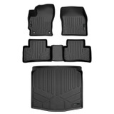 SMARTLINER 3 Rows Custom Fit Floor Liners Compatible with 2022 - 2025 Toyota Corolla Cross (Gasoline | Fits FWD trims) SA0598/B0598/D0598 - view 2