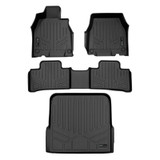 SMARTLINER 3 Rows Custom Fit Floor Liners Compatible with 2023 - 2025 Mercedes-Benz EQE Sedan (Electric | Fits Sedan) SA0680/B0680/D0680 - view 2