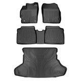 SMARTLINER 3 Rows Custom Fit Floor Liners Compatible with 2012 - 2015 Toyota Prius (Hybrid) SA0123/B0123/D0123 - view 2