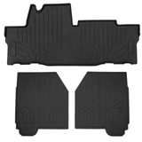SMARTLINER 2 Rows Custom Fit UTV Floor Mats Compatible with 2018 - 2025 Honda Pioneer 700 4 Seater (Gasoline | Fits all trims) UA0135/UB0135 - view 2